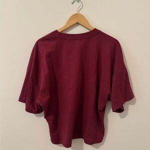 Babaton interlock cotton Barclay t shirt